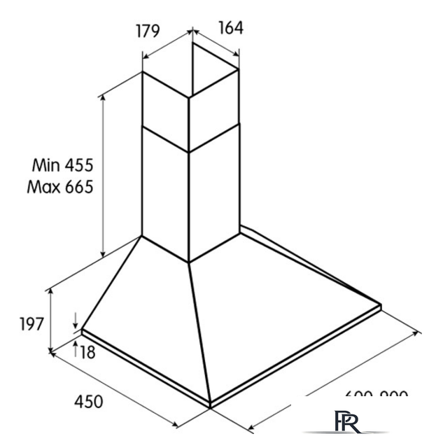 Кухонная вытяжка Jetair Gaia CR/A/60 - Изображение №2 — Интернет-магазин ПроЗаказ
