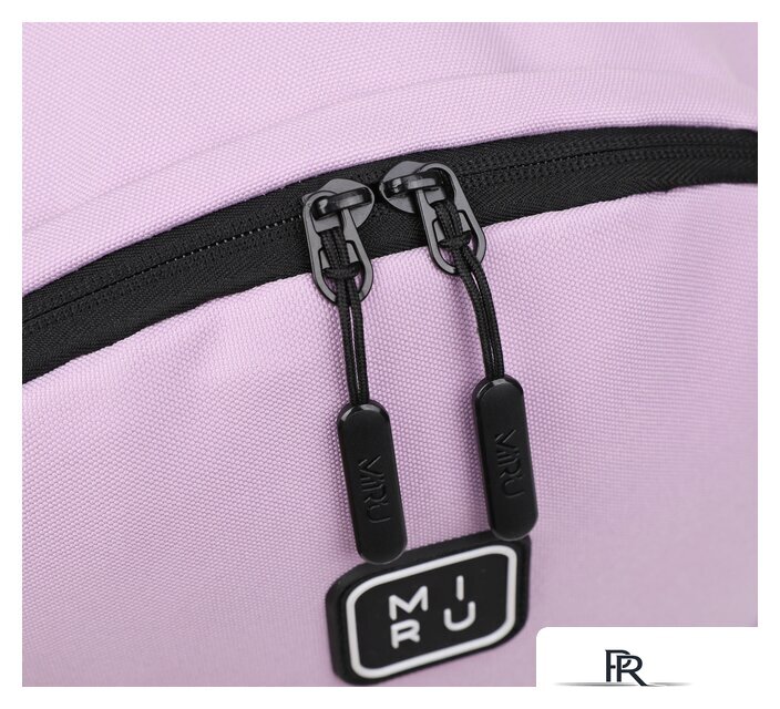 Городской рюкзак Miru City Extra Backpack 15.6 (розовая лаванда) - Изображение №3 — Интернет-магазин ПроЗаказ