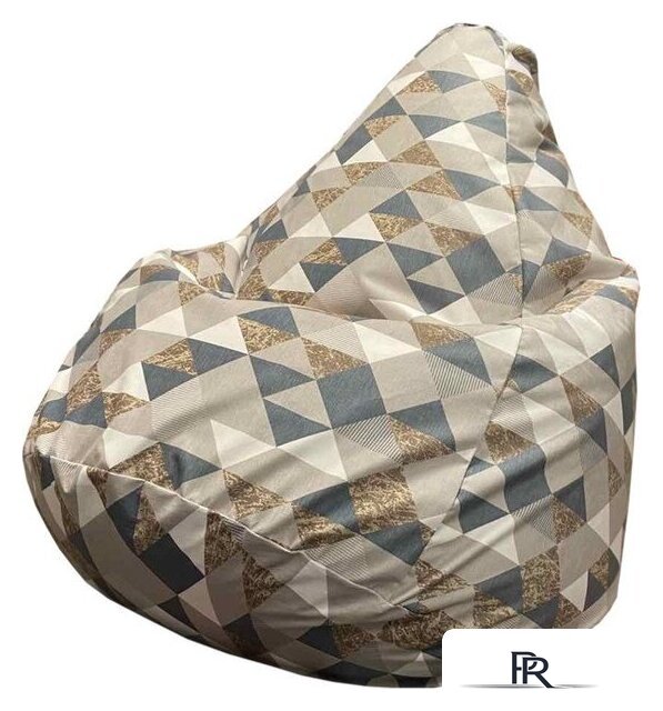 Кресло-мешок Flagman Груша Макси Г2.5-192 Zigzag blooks 105 - Изображение №1 — Интернет-магазин ПроЗаказ