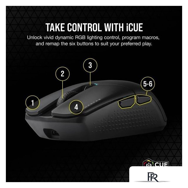 Игровая мышь Corsair Katar Elite Wireless - Изображение №9 — Интернет-магазин ПроЗаказ