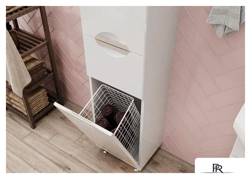  Volna Шкаф-пенал Adel 35 c корзиной - Изображение №5 — Интернет-магазин ПроЗаказ