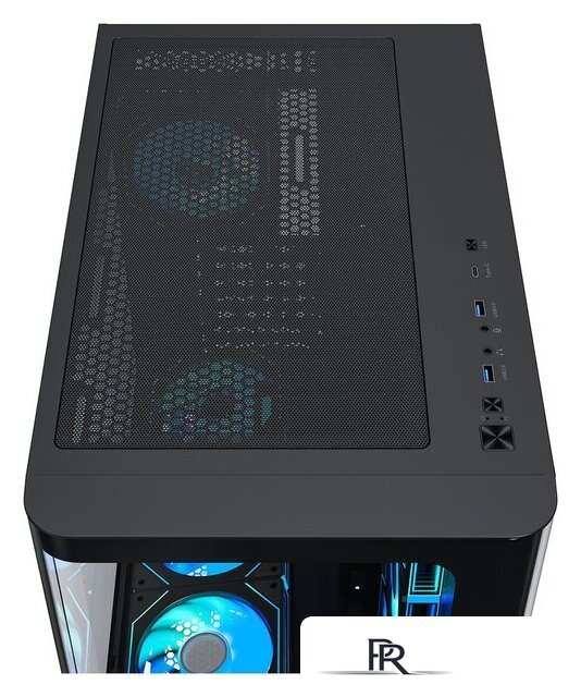 Корпус XASTRA QR500 7ARGB-FM-C10-UC (черный) - Изображение №9 — Интернет-магазин ПроЗаказ
