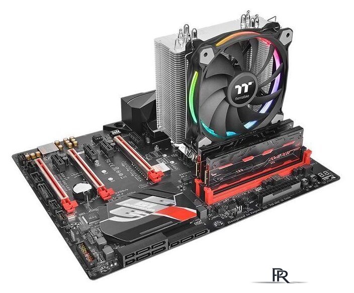 Кулер для процессора Thermaltake Riing Silent 12 RGB Sync Edition - Изображение №10 — Интернет-магазин ПроЗаказ