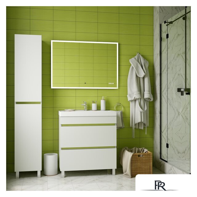  Briz Зеркало Элен классик 100*70 с подсветкой и часами - Изображение №3 — Интернет-магазин ПроЗаказ