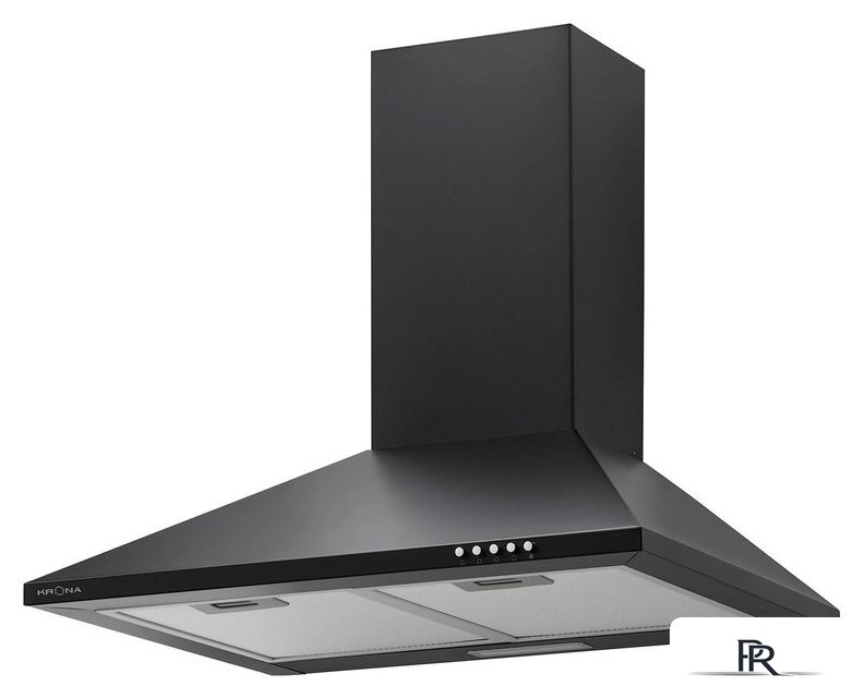 Кухонная вытяжка Krona Janna T 600 black PB КА-00008447 - Изображение №1 — Интернет-магазин ПроЗаказ