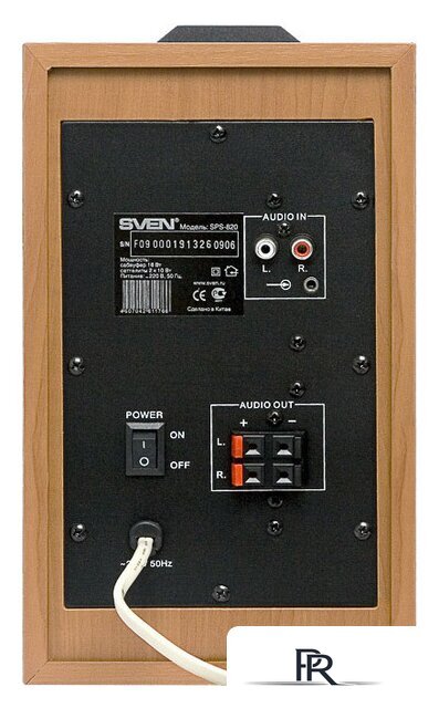 Акустика SVEN SPS-820 (коричневый) - Изображение №10 — Интернет-магазин ПроЗаказ