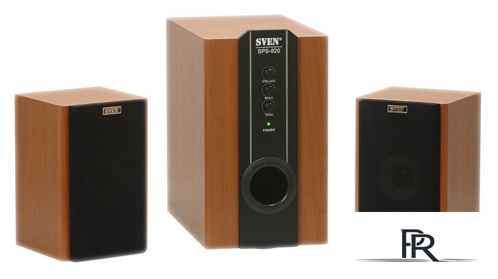Акустика SVEN SPS-820 (коричневый) - Изображение №1 — Интернет-магазин ПроЗаказ