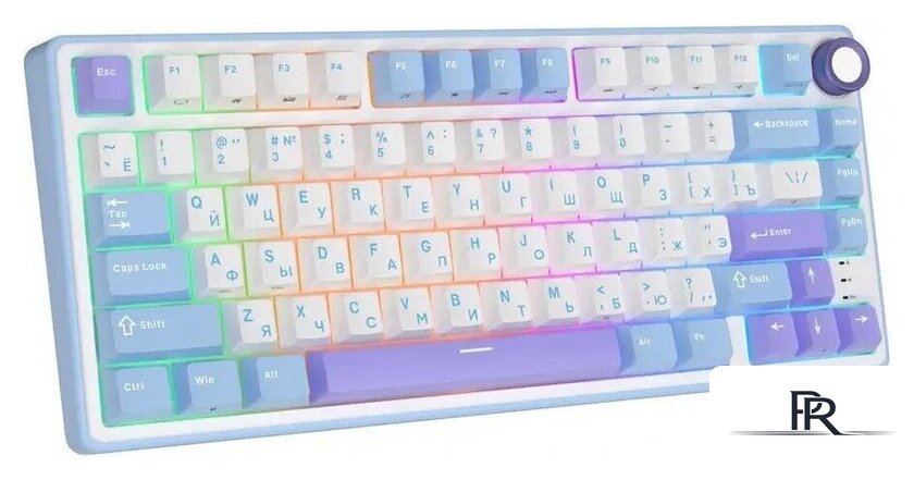Клавиатура Royal Kludge R75 RGB Taro Milk (RK Silver) - Изображение №5 — Интернет-магазин ПроЗаказ