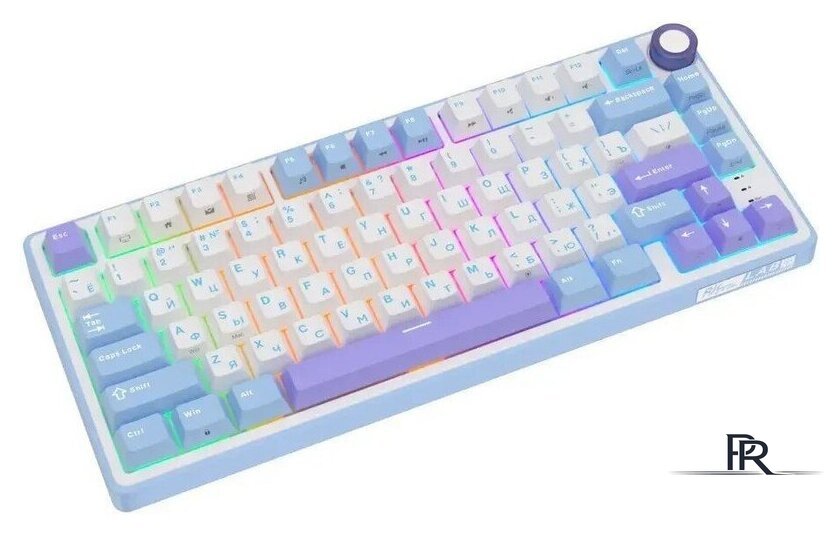 Клавиатура Royal Kludge R75 RGB Taro Milk (RK Silver) - Изображение №3 — Интернет-магазин ПроЗаказ