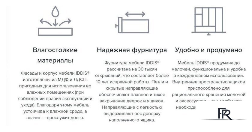  IDDIS Тумба под умывальник Edifice EDI10C0i95 - Изображение №13 — Интернет-магазин ПроЗаказ
