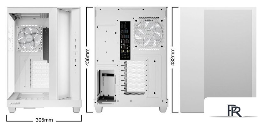 Корпус be quiet! Light Base 500 LX White BGW86 - Изображение №6 — Интернет-магазин ПроЗаказ