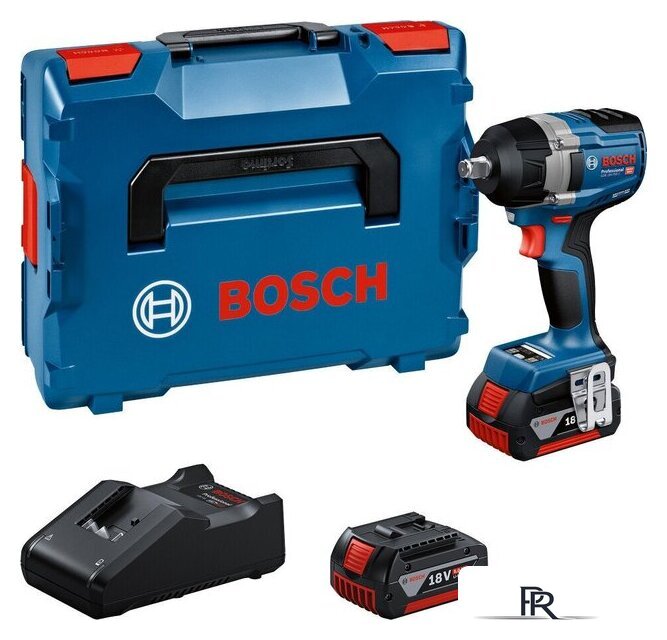 Гайковерт Bosch GDS 18V-750 C Professional 06019L9003 (с 2-мя АКБ, кейс) - Изображение №1 — Интернет-магазин ПроЗаказ