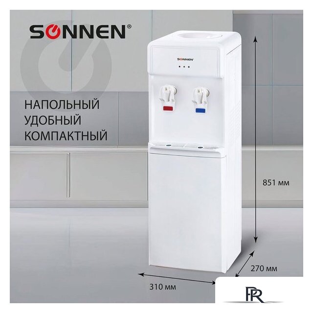 Кулер для воды Sonnen FS-01 452419 (белый) - Изображение №3 — Интернет-магазин ПроЗаказ
