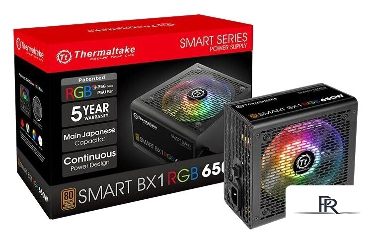 Блок питания Thermaltake Smart BX1 RGB 650W SP-650AH2NKB-2 - Изображение №4 — Интернет-магазин ПроЗаказ