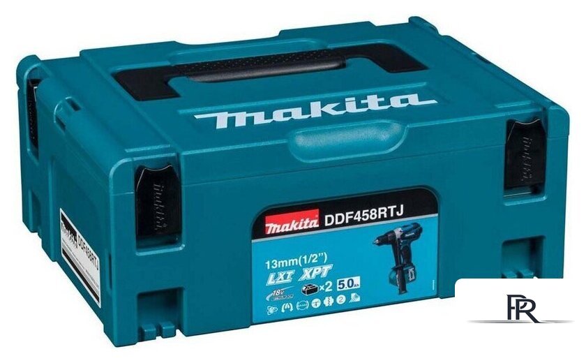 Дрель-шуруповерт Makita DDF458RTJ (с 2-мя АКБ, кейс) - Изображение №4 — Интернет-магазин ПроЗаказ