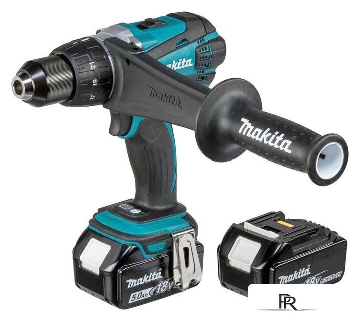 Дрель-шуруповерт Makita DDF458RTJ (с 2-мя АКБ, кейс) - Изображение №3 — Интернет-магазин ПроЗаказ