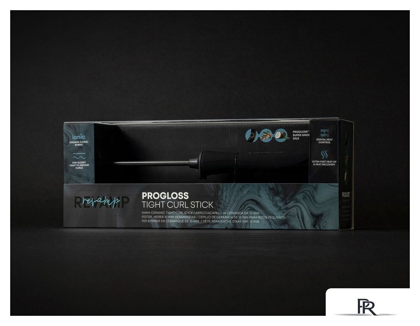 Круглая  плойка Revamp Progloss Tight Curl Stick TO-1100 - Изображение №6 — Интернет-магазин ПроЗаказ