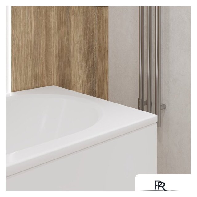 Ванна Lauter Haven 160 21202006 (с ножками, серым подголовн., белыми лиц. и торц. экранами) - Изображение №22 — Интернет-магазин ПроЗаказ