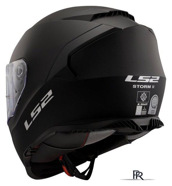 Мотошлем LS2 FF800 Storm II Solid (XXL, матовый черный) - Изображение №22 — Интернет-магазин ПроЗаказ