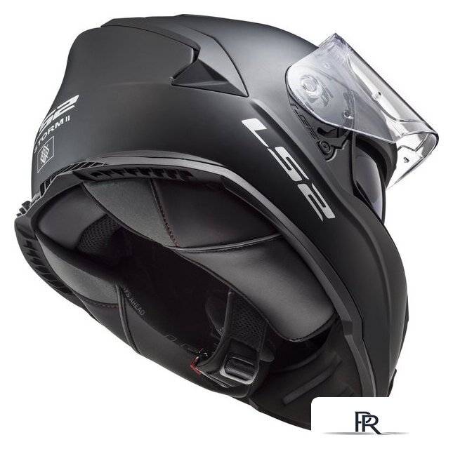 Мотошлем LS2 FF800 Storm II Solid (XXL, матовый черный) - Изображение №9 — Интернет-магазин ПроЗаказ