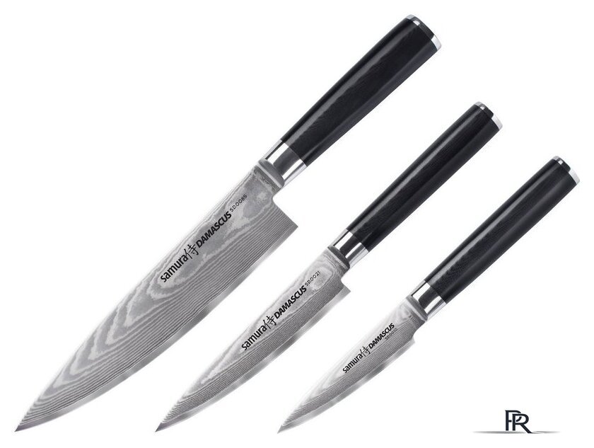 Набор ножей Samura Damascus SD-0220 - Изображение №1 — Интернет-магазин ПроЗаказ