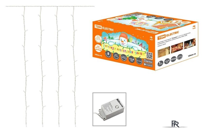 Световой дождь TDM Electric SQ0361-0028 - Изображение №1 — Интернет-магазин ПроЗаказ