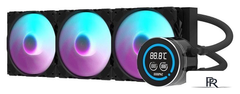 Система жидкостного охлаждения для процессора dark Flash DN360D (черный) - Изображение №1 — Интернет-магазин ПроЗаказ