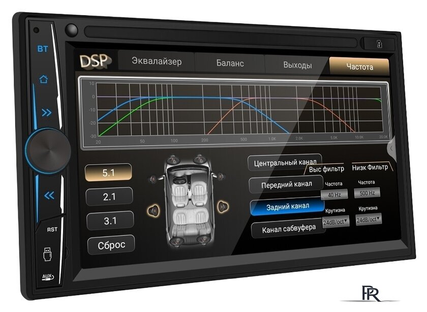 USB-магнитола ACV ADX-710 - Изображение №1 — Интернет-магазин ПроЗаказ