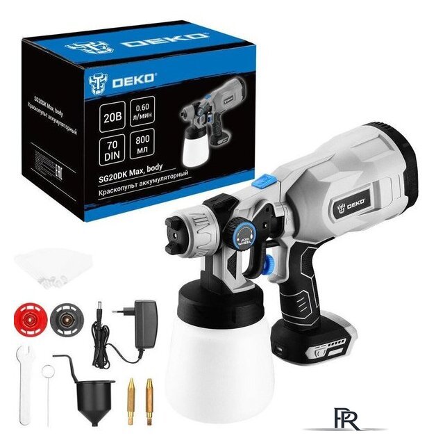 Краскораспылитель Deko SG20DK Max 083-1134 (без АКБ) - Изображение №1 — Интернет-магазин ПроЗаказ