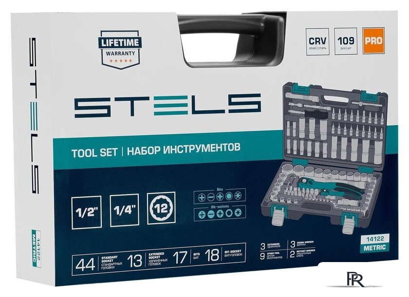 Универсальный набор инструментов Stels 14122 (109 предметов) - Изображение №26 — Интернет-магазин ПроЗаказ