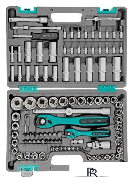 Универсальный набор инструментов Stels 14122 (109 предметов) - Изображение №4 — Интернет-магазин ПроЗаказ