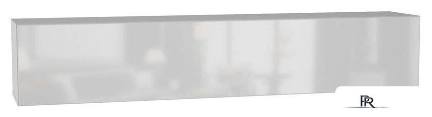 Полка НК-Мебель Point Тип-50 (белый/белый глянец) - Изображение №1 — Интернет-магазин ПроЗаказ