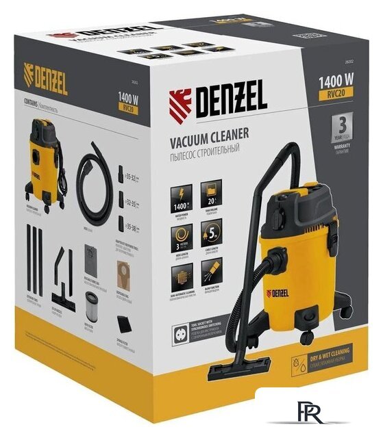 Пылесос Denzel RVC20 - Изображение №15 — Интернет-магазин ПроЗаказ