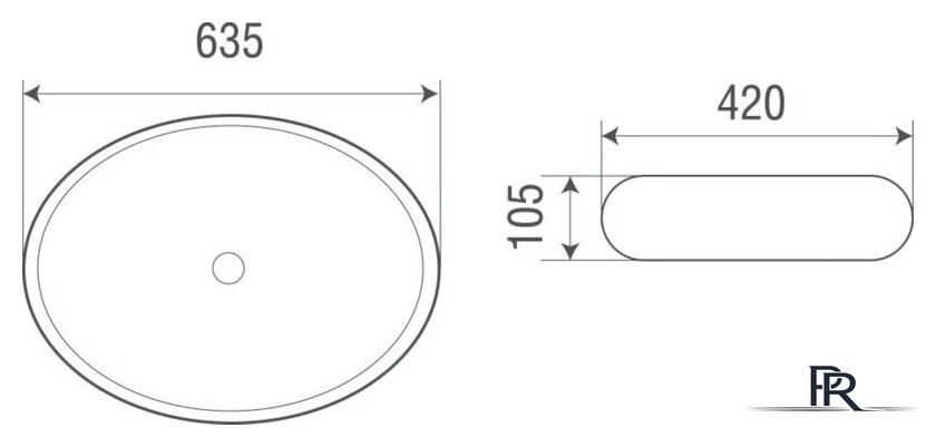 Умывальник WeltWasser Elbach 3075 - Изображение №3 — Интернет-магазин ПроЗаказ