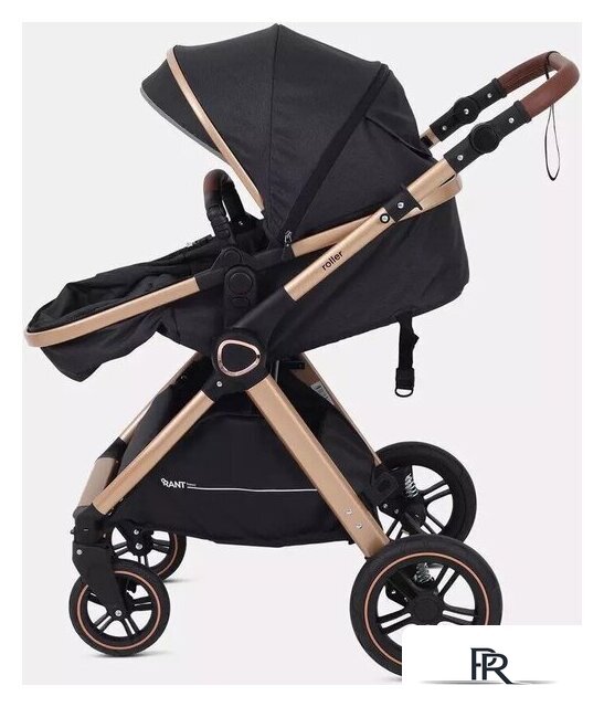 Универсальная коляска Rant Basic Roller Gold RA161 (2 в 1, black) - Изображение №25 — Интернет-магазин ПроЗаказ