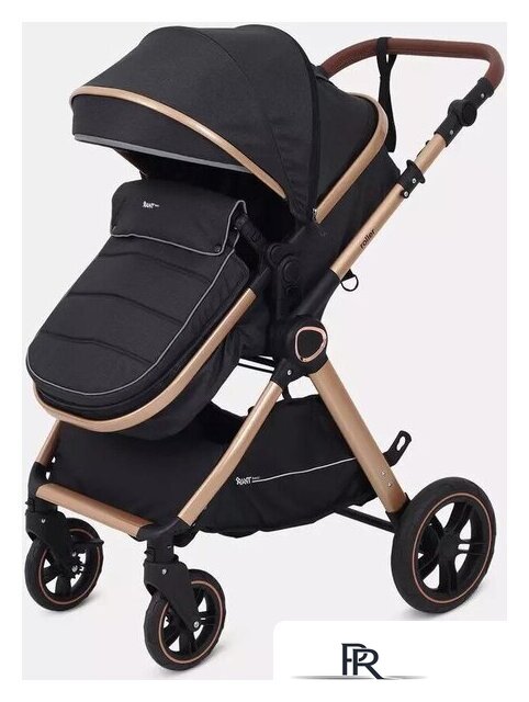 Универсальная коляска Rant Basic Roller Gold RA161 (2 в 1, black) - Изображение №19 — Интернет-магазин ПроЗаказ