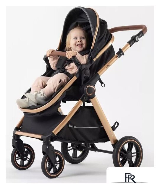 Универсальная коляска Rant Basic Roller Gold RA161 (2 в 1, black) - Изображение №35 — Интернет-магазин ПроЗаказ