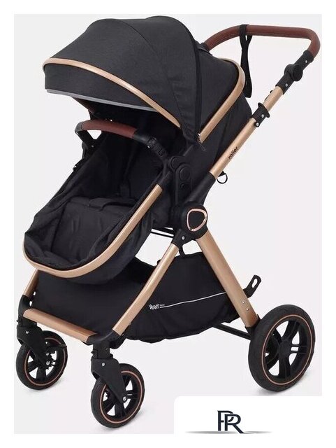 Универсальная коляска Rant Basic Roller Gold RA161 (2 в 1, black) - Изображение №18 — Интернет-магазин ПроЗаказ