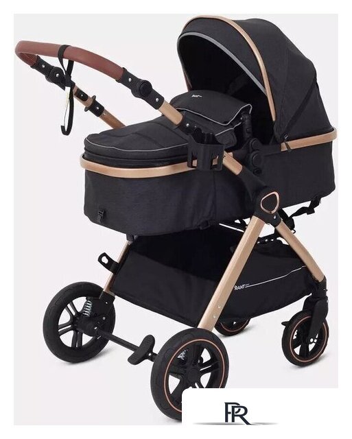 Универсальная коляска Rant Basic Roller Gold RA161 (2 в 1, black) - Изображение №13 — Интернет-магазин ПроЗаказ