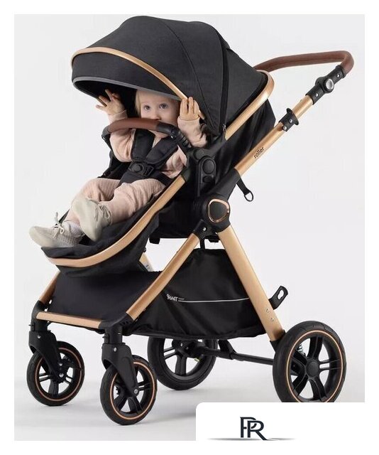 Универсальная коляска Rant Basic Roller Gold RA161 (2 в 1, black) - Изображение №36 — Интернет-магазин ПроЗаказ