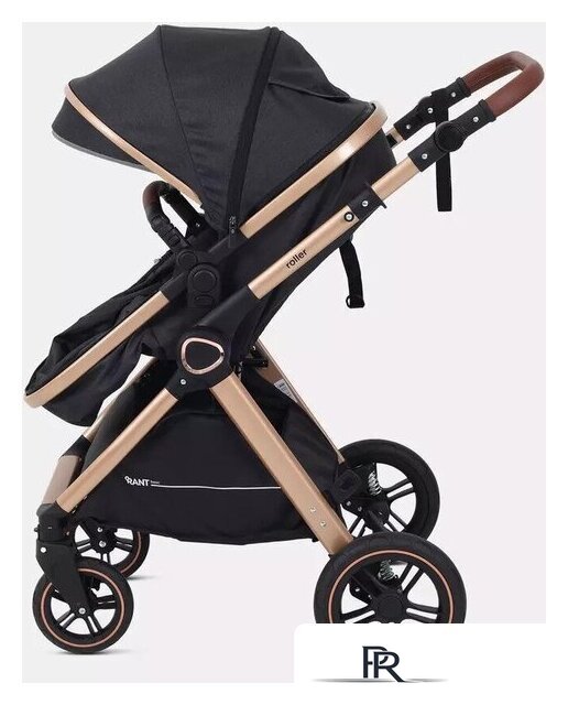 Универсальная коляска Rant Basic Roller Gold RA161 (2 в 1, black) - Изображение №24 — Интернет-магазин ПроЗаказ