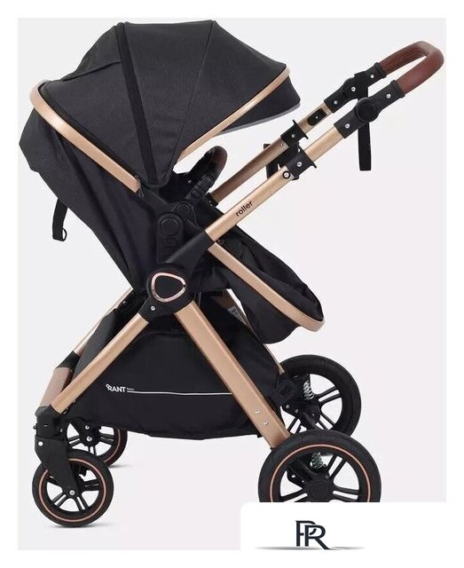 Универсальная коляска Rant Basic Roller Gold RA161 (2 в 1, black) - Изображение №23 — Интернет-магазин ПроЗаказ