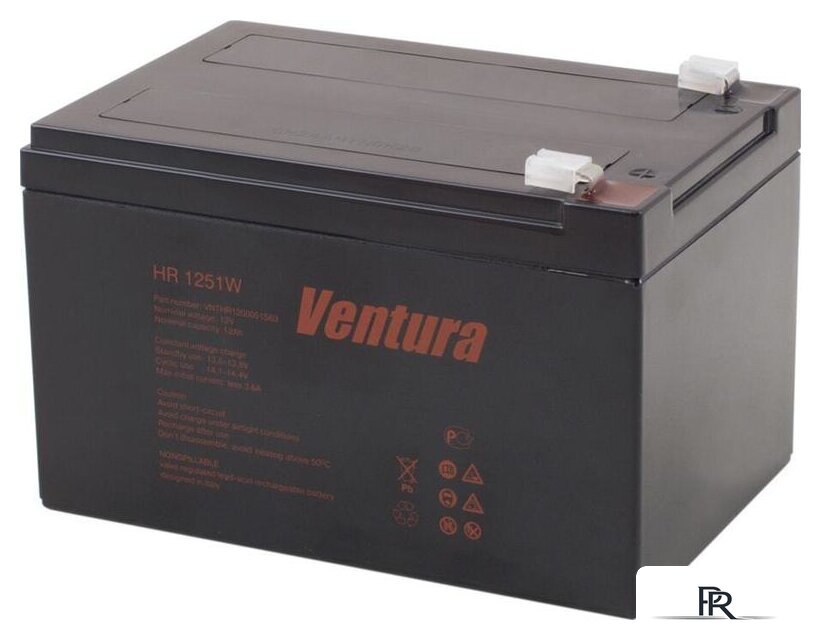 Аккумулятор для ИБП Ventura HR 1251W (12 В/12 А·ч) - Изображение №1 — Интернет-магазин ПроЗаказ