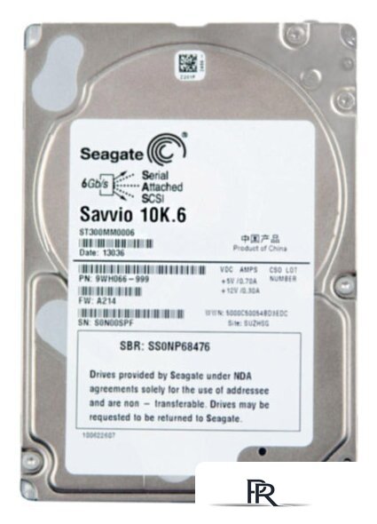 Жесткий диск Seagate Savvio 10K.6 300GB (ST300MM0006) - Изображение №1 — Интернет-магазин ПроЗаказ