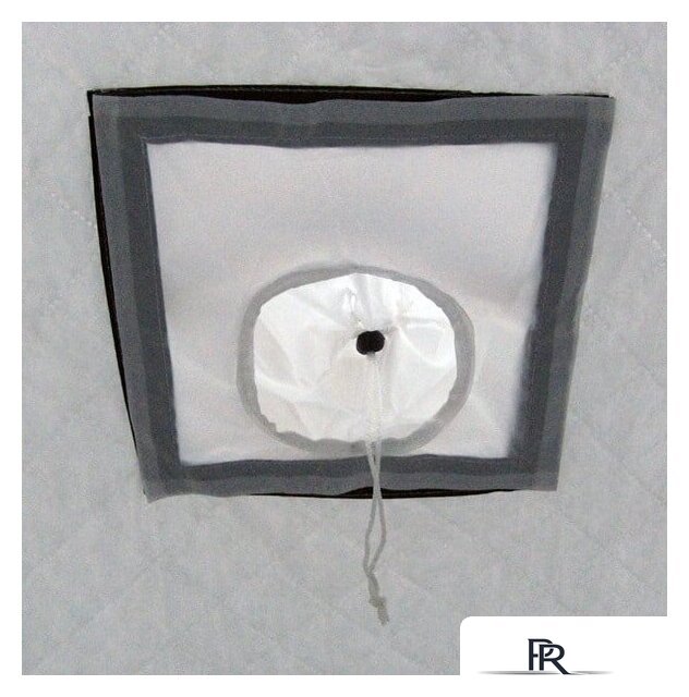 Палатка для зимней рыбалки Следопыт КУБ 3 Эконом (белый/синий) - Изображение №3 — Интернет-магазин ПроЗаказ