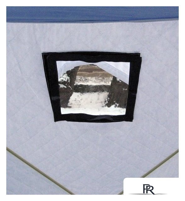 Палатка для зимней рыбалки Следопыт КУБ 3 Эконом (белый/синий) - Изображение №6 — Интернет-магазин ПроЗаказ