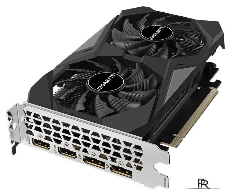 Видеокарта Gigabyte GeForce RTX 3050 Windforce OC 6G GV-N3050WF2OC-6GD - Изображение №4 — Интернет-магазин ПроЗаказ