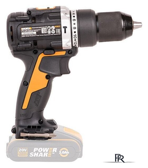 Ударная дрель-шуруповерт Worx WX352.9 (без АКБ) - Изображение №3 — Интернет-магазин ПроЗаказ