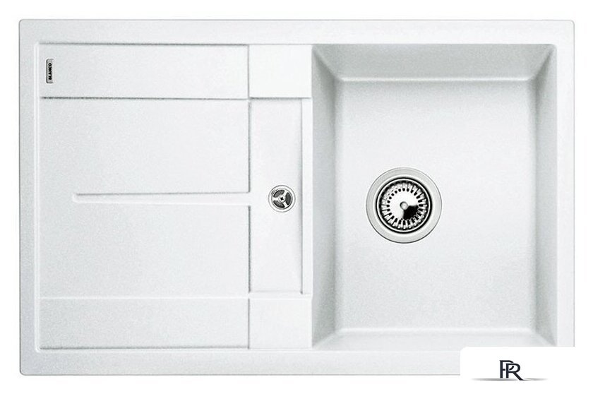 Кухонная мойка Blanco Metra 45 S 513187 (белый) - Изображение №1 — Интернет-магазин ПроЗаказ