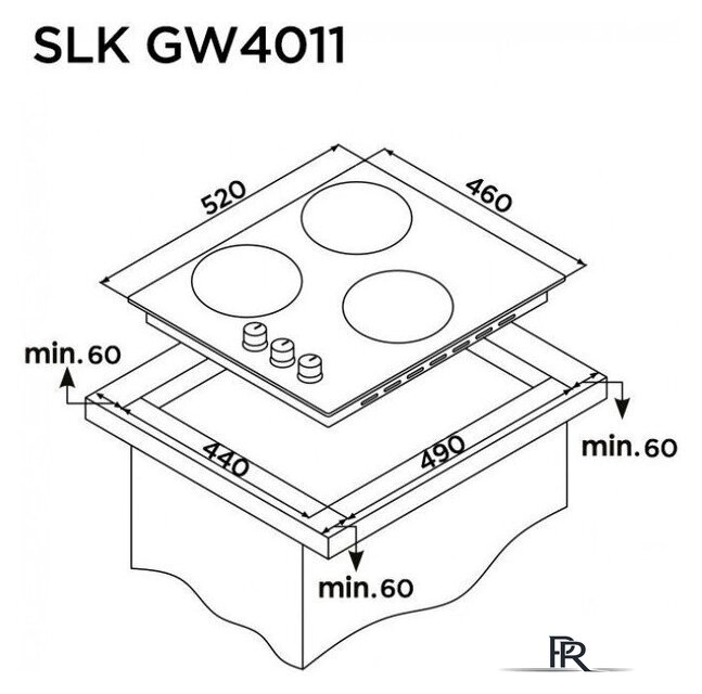 Варочная панель Schaub Lorenz SLK GW4011 - Изображение №5 — Интернет-магазин ПроЗаказ